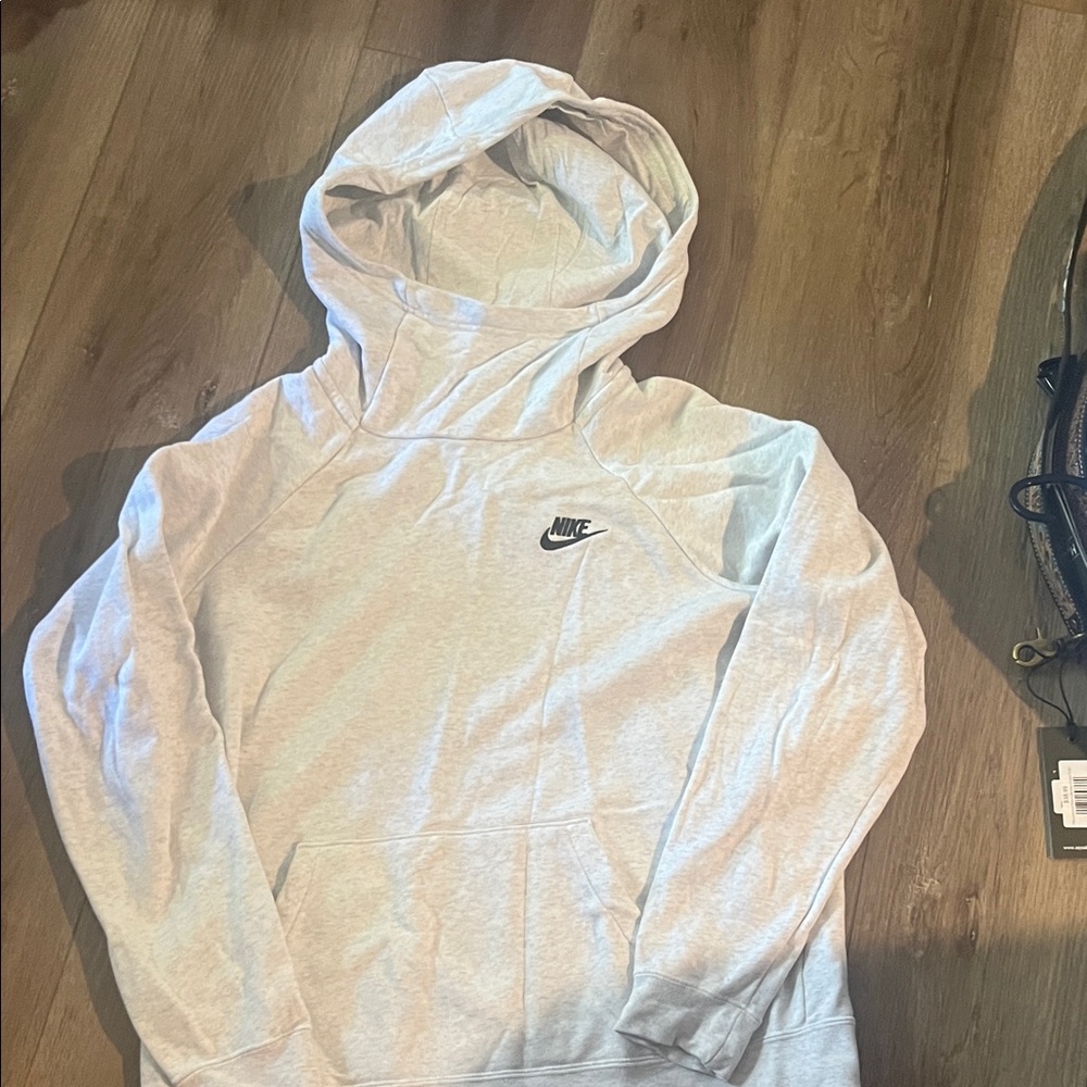 Nike White Hoodie